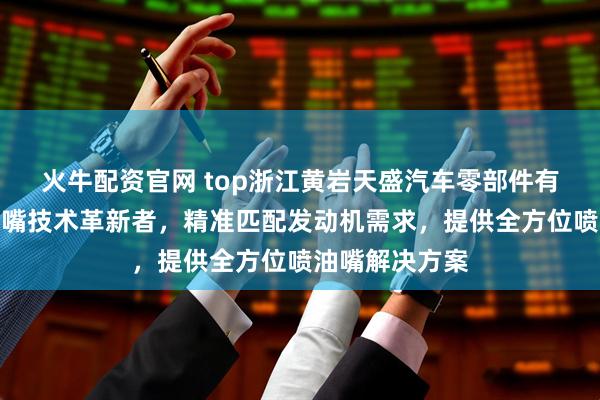 火牛配资官网 top浙江黄岩天盛汽车零部件有限公司：喷油嘴技术革新者，精准匹配发动机需求，提供全方位喷油嘴解决方案
